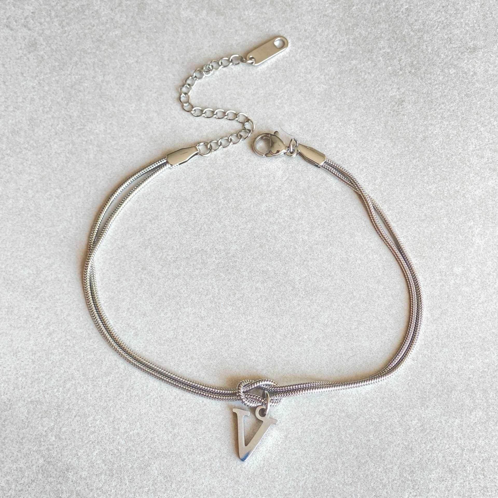 A-Z Love Knot Bracelets | Personalized Jewelry Gift - ZA-Zola