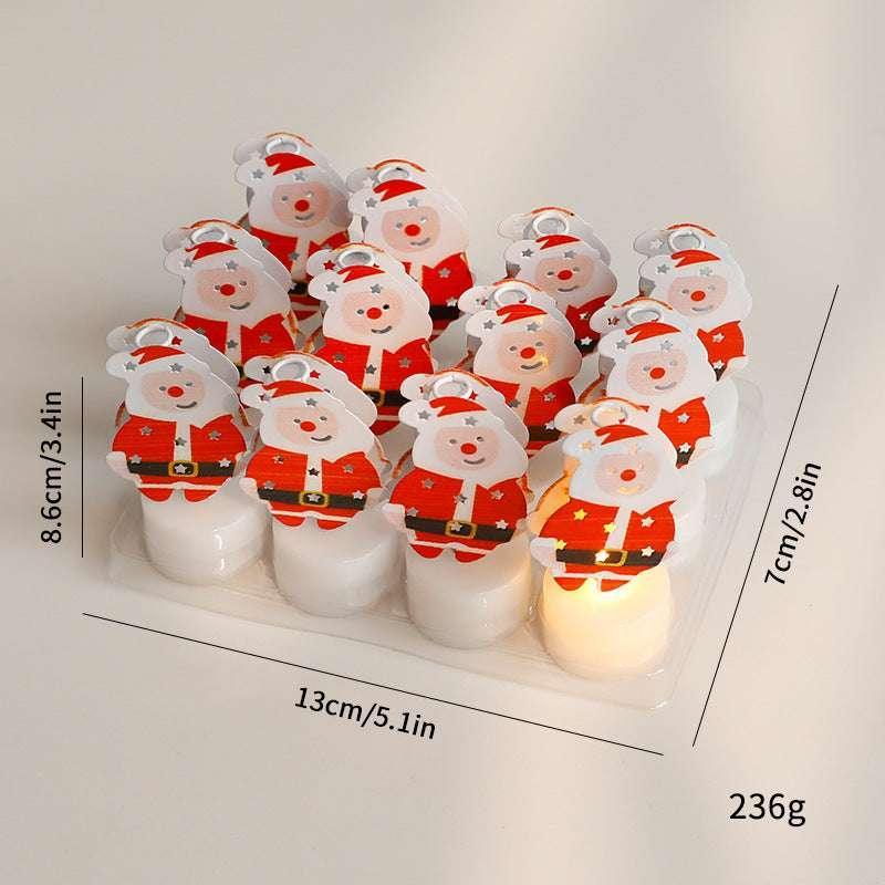 LED Electronic Candle Lights Christmas Decor | Cute Holiday Ornaments - ZA-Zola