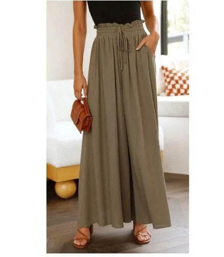 High Waist Wide Leg Dress Pants for Women - ZA-Zola