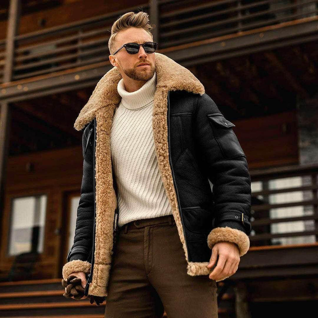 Men's Military Fleece Jacket - Winter Warm Tactical Coat - ZA-Zola