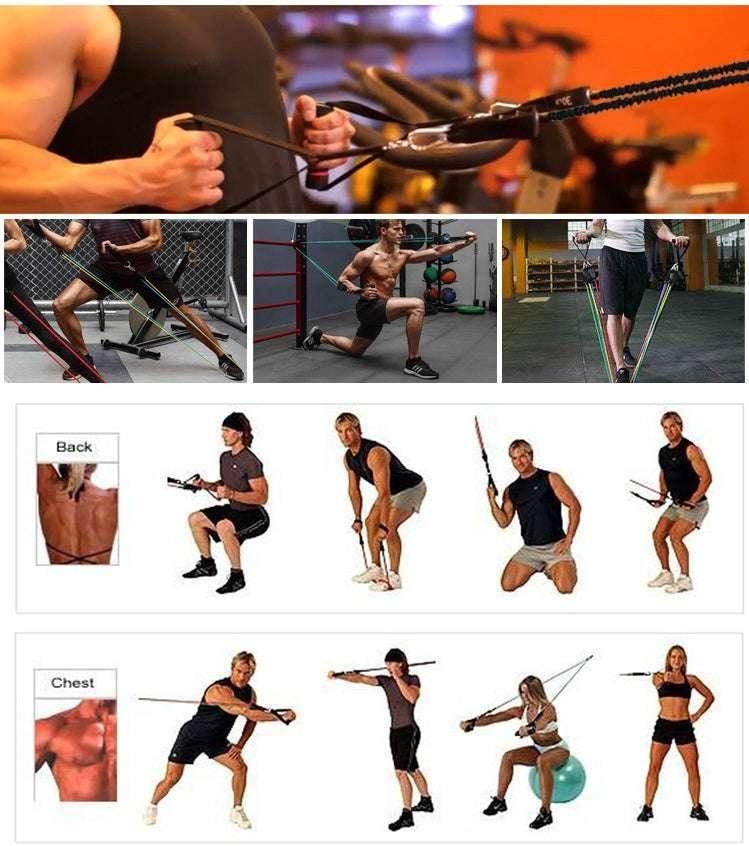 Portable Fitness Rally – Full-Body Resistance Bands - ZA-Zola