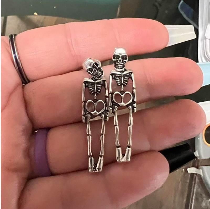 ZA-Zola Skull Simulation Halloween Earrings - ZA-Zola
