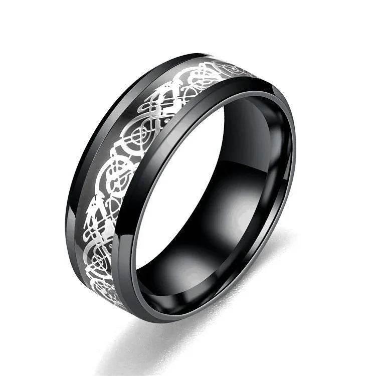 Stainless Steel Dragon Ring for Men & Women - ZA-Zola