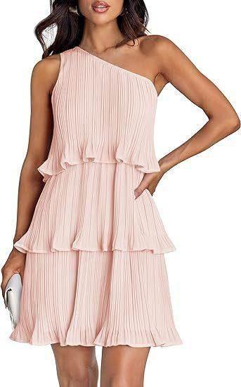 Layered Hem Sleeveless Dress – Summer Chic Look - ZA-Zola