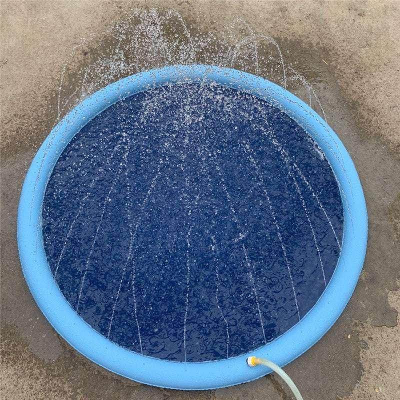 Non-Slip Splash Pad for Kids & Pets – 150cm Fun - ZA-Zola
