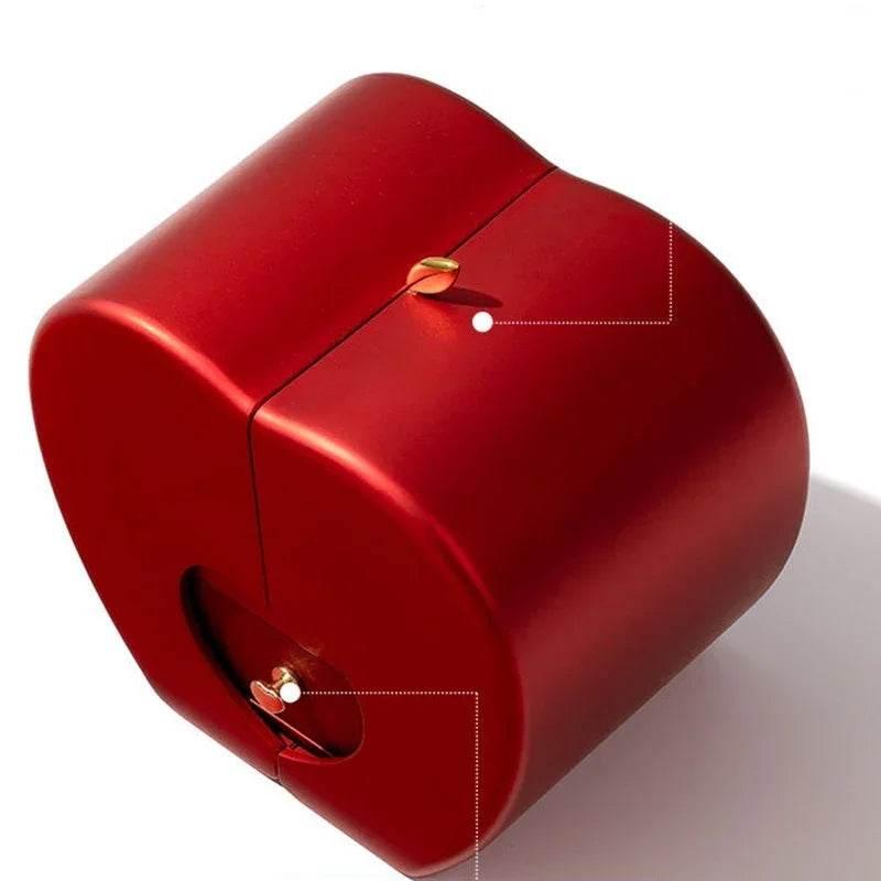 Eternal Rose Necklace Gift Box – Apple Shaped Jewelry Box - ZA-Zola