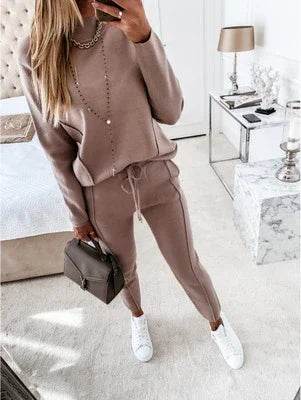 Simple Solid Color Hooded Suit – Shop Now! - ZA-Zola