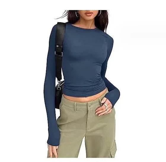 Slim Long Sleeve Pullover – S–L | ZA-Zola - ZA-Zola