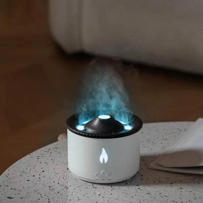Volcano Aromatherapy Humidifier & Flame Effect Diffuser - ZA-Zola