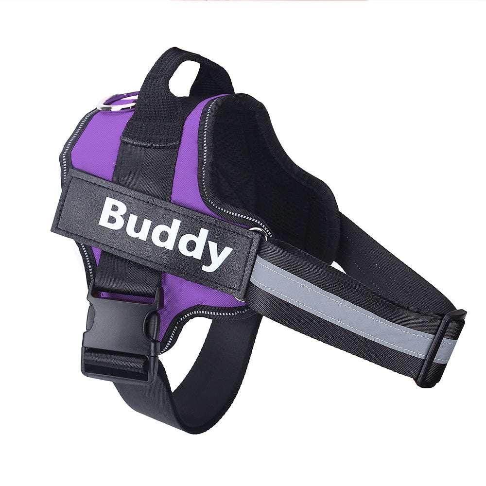 Personalized No-Pull Dog Harness – Reflective & Adjustable - ZA-Zola
