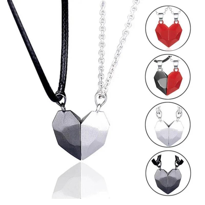 Creative Magnetic Heart Necklace | Buy Now! - ZA-Zola