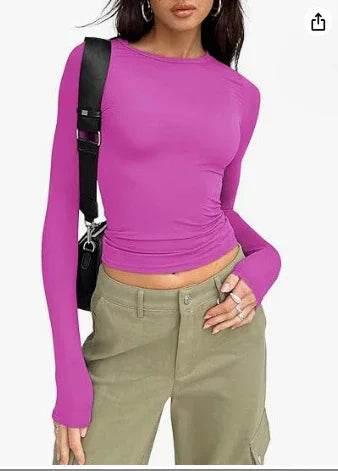 Slim Long Sleeve Pullover – S–L | ZA-Zola - ZA-Zola