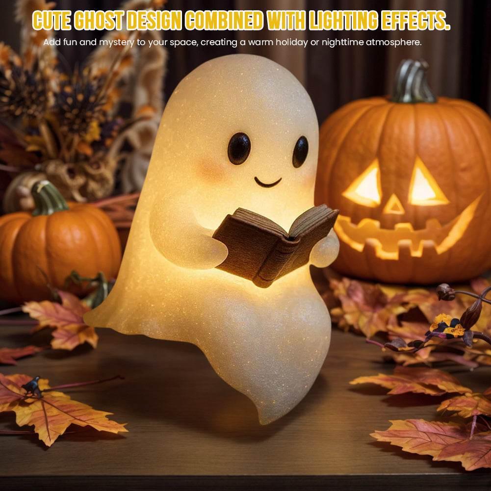 Cute LED Ghost Night Light – Halloween Bedside Sleep Lamp - ZA-Zola