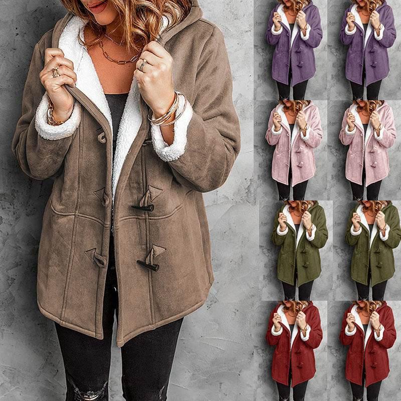Women’s Mid-Length Windbreaker Coat – Warm Stylish Windproof Jacket - ZA-Zola