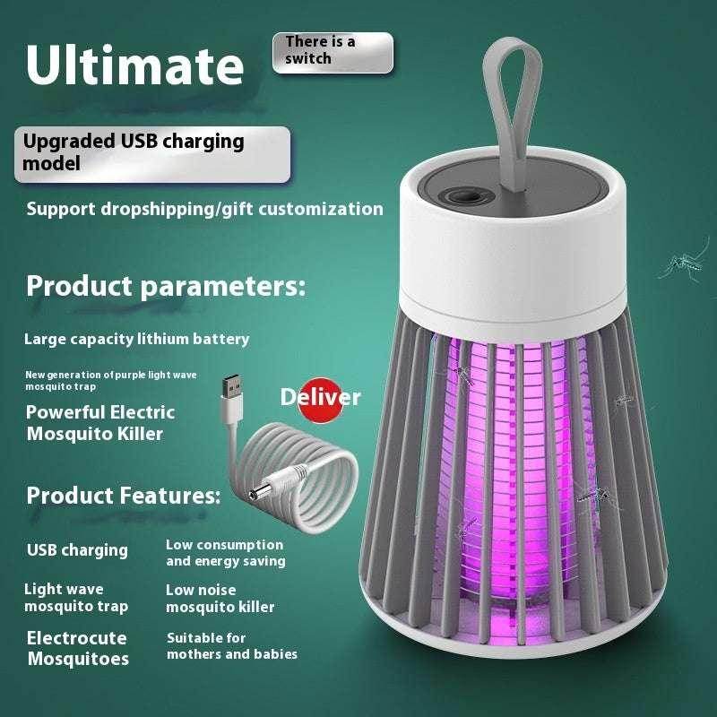 Electric Shock Mosquito Killer Lamp – Camping & Indoor Use (Rechargeable) - ZA-Zola