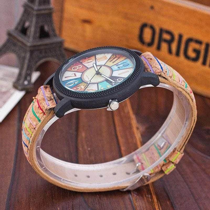 Vintage Leather Quartz Watch for Women – Casual Style - ZA-Zola