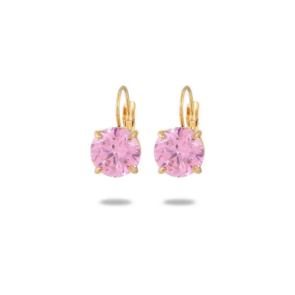 Elegant Four-Claw Diamond Stud Earrings for Women - ZA-Zola