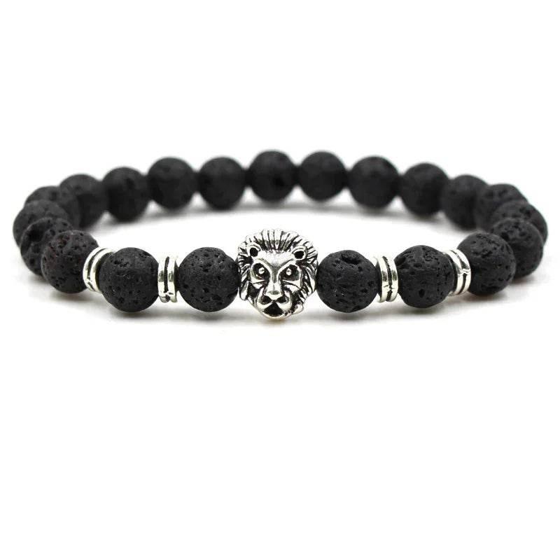 Bold Lion Stone Bracelet for Strength & Style - ZA-Zola
