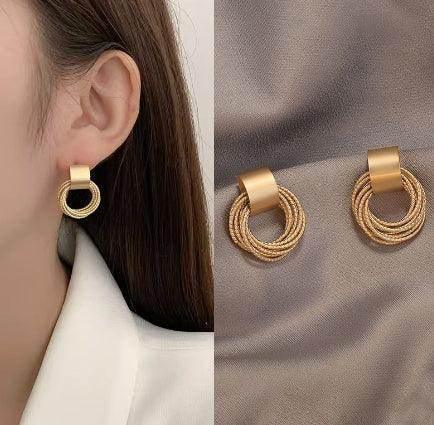 Wind Leaf Earrings – Korean High-End Style - ZA-Zola