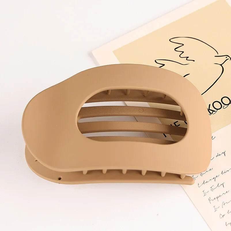 Oval Hair Claw Clips – Stylish Back Head Updo Hold - ZA-Zola