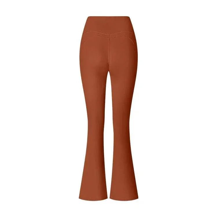 Women’s Flared Yoga Pants – High Waist Fitness Trousers - ZA-Zola