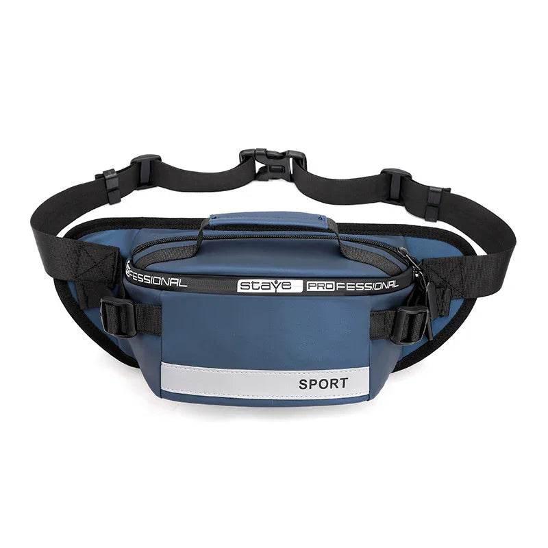Reflective Waist Bag for Men – Cool Style Crossbody Pack for Travel, Running & Cycling - ZA-Zola