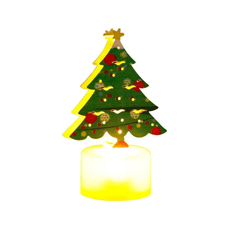 LED Electronic Candle Lights Christmas Decor | Cute Holiday Ornaments - ZA-Zola