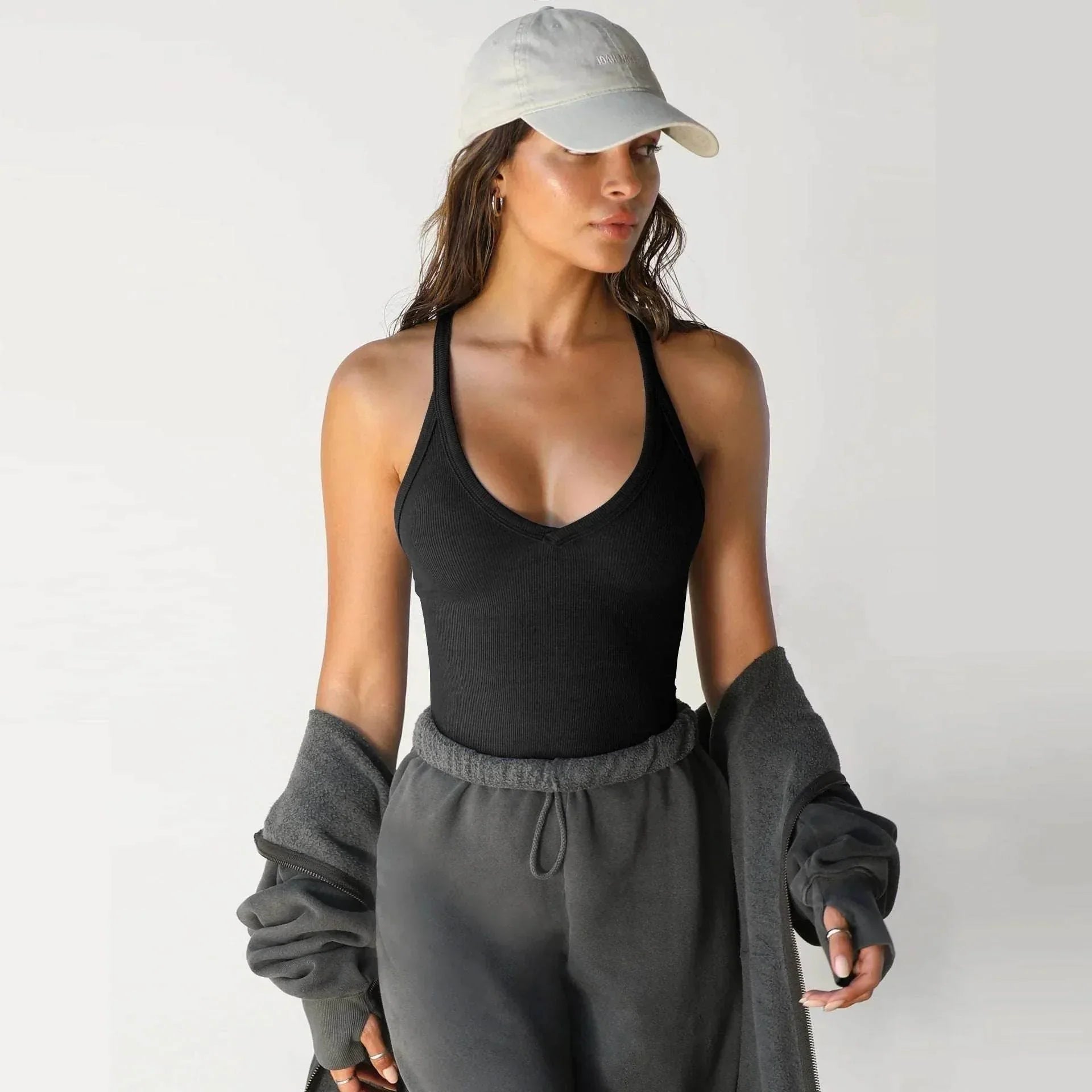 Spring Knitted Slim Vest Top for Women - ZA-Zola