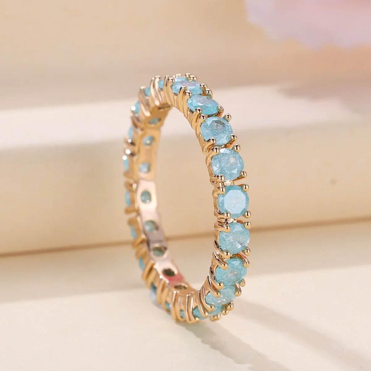 Elegant Retro Ice Flower Zircon Ring - Buy Now! - ZA-Zola