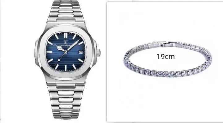 Waterproof Men's Quartz Watch – Business Style - ZA-Zola