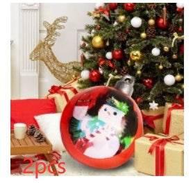 Inflatable Christmas Ornament Ball 60CM Outdoor PVC - ZA-Zola
