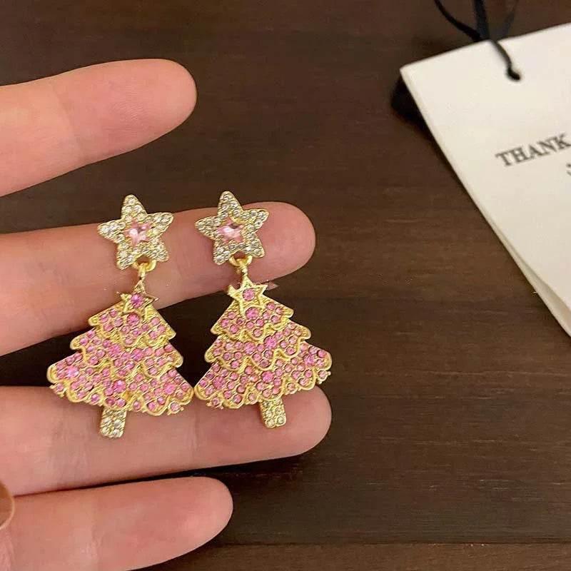 Elegant Christmas Tree Earrings – Shop Festive Looks! - ZA-Zola