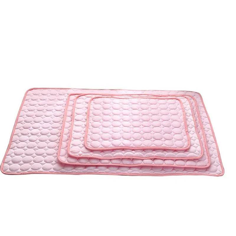 Cooling Pet Pad Ice Silk Mat for Dogs & Cats - ZA-Zola