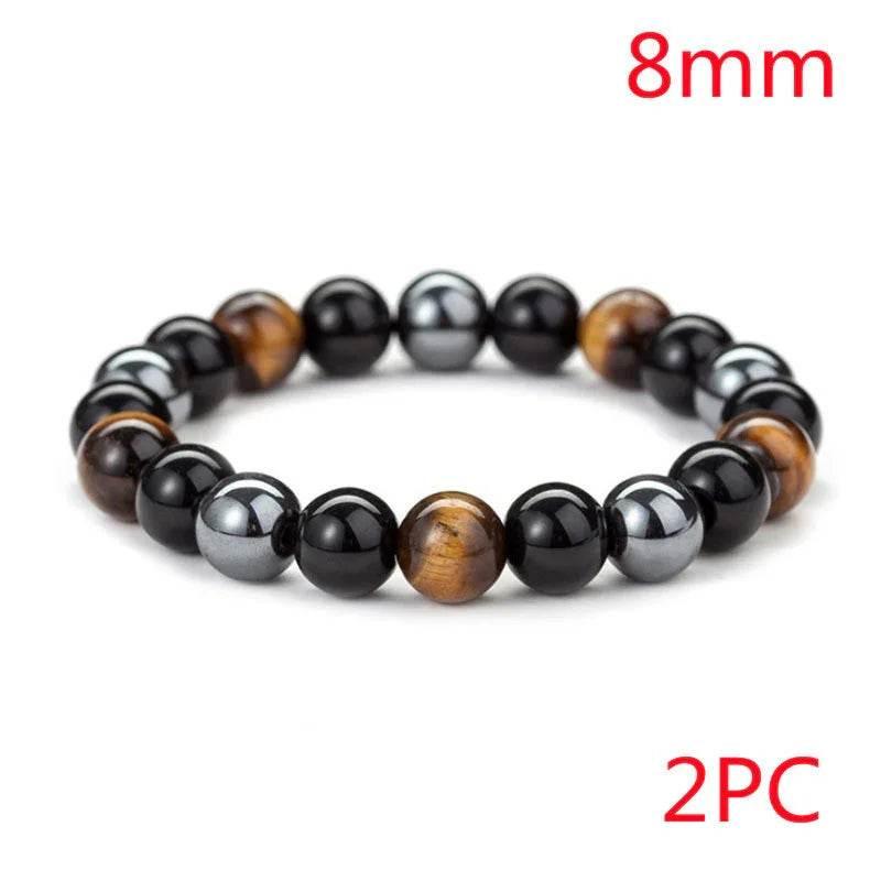 Tiger Eye Stone Bracelet – Natural & Handwoven - ZA-Zola