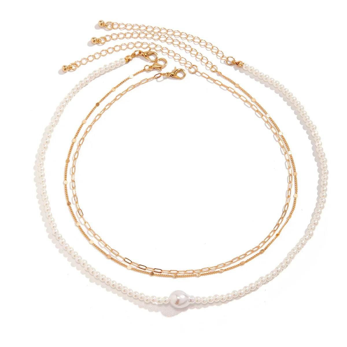 Women's Multi-layer Pearl Necklace - Stylish Design - ZA-Zola