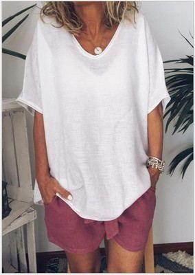 Loose Summer T-Shirt for Women | Breathable & Chic - ZA-Zola