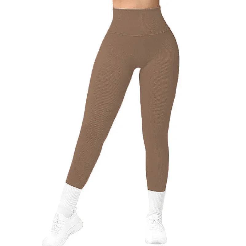 High Waist Seamless Leggings – Women’s Yoga Fitness Pants - ZA-Zola