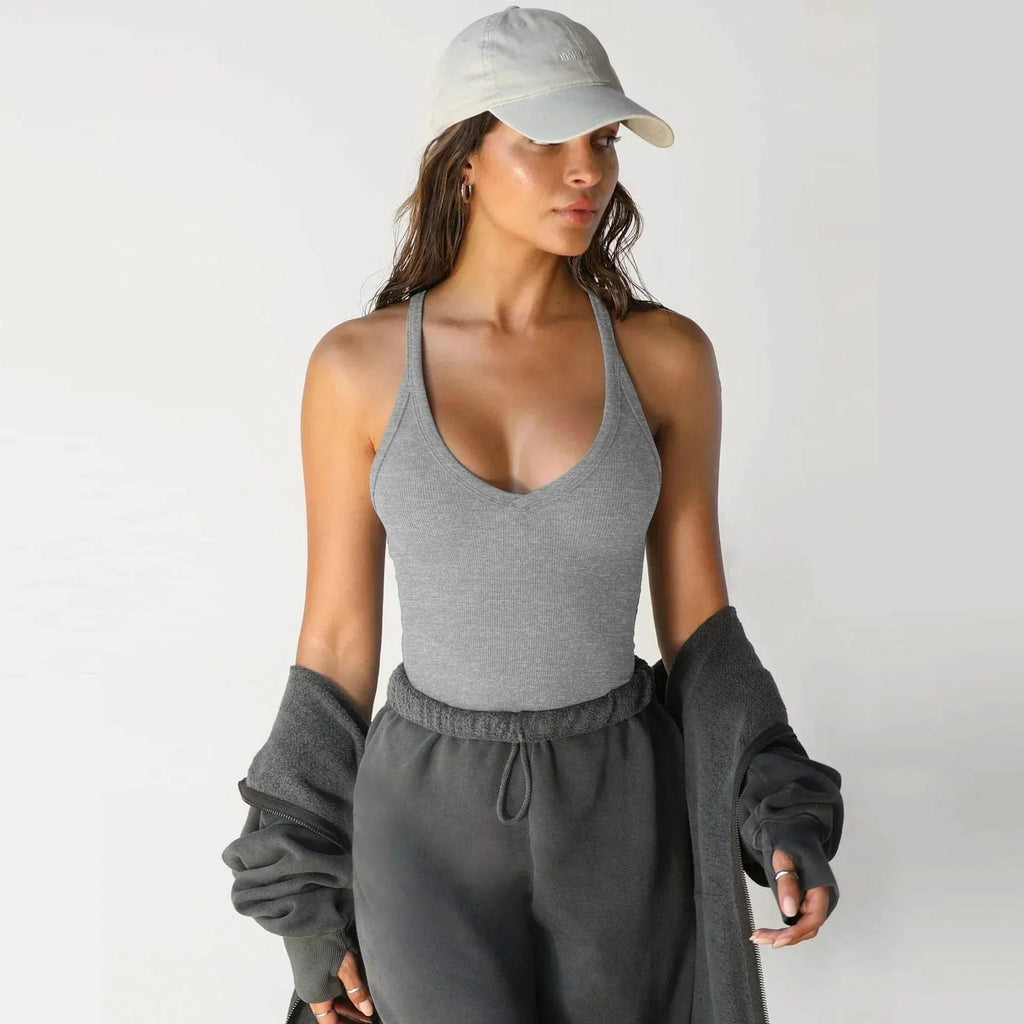 Spring Knitted Slim Vest Top for Women - ZA-Zola