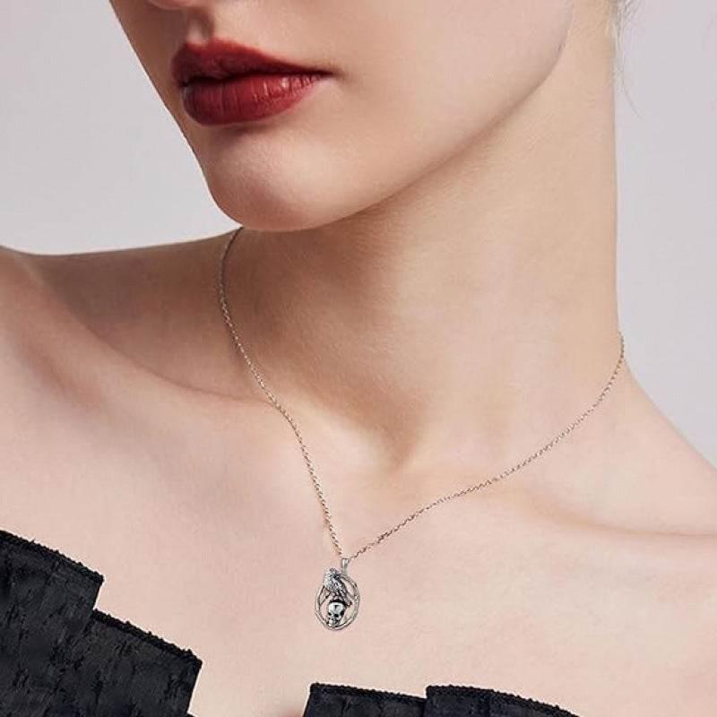 ZA-Zola Retro Halloween Skull Pendant Necklace - ZA-Zola