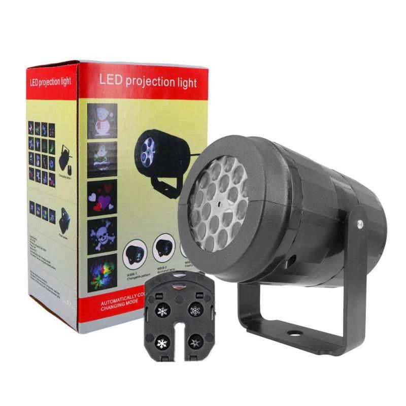 Christmas Snowflake Projector Light Outdoor LED Stage Lamp - ZA-Zola