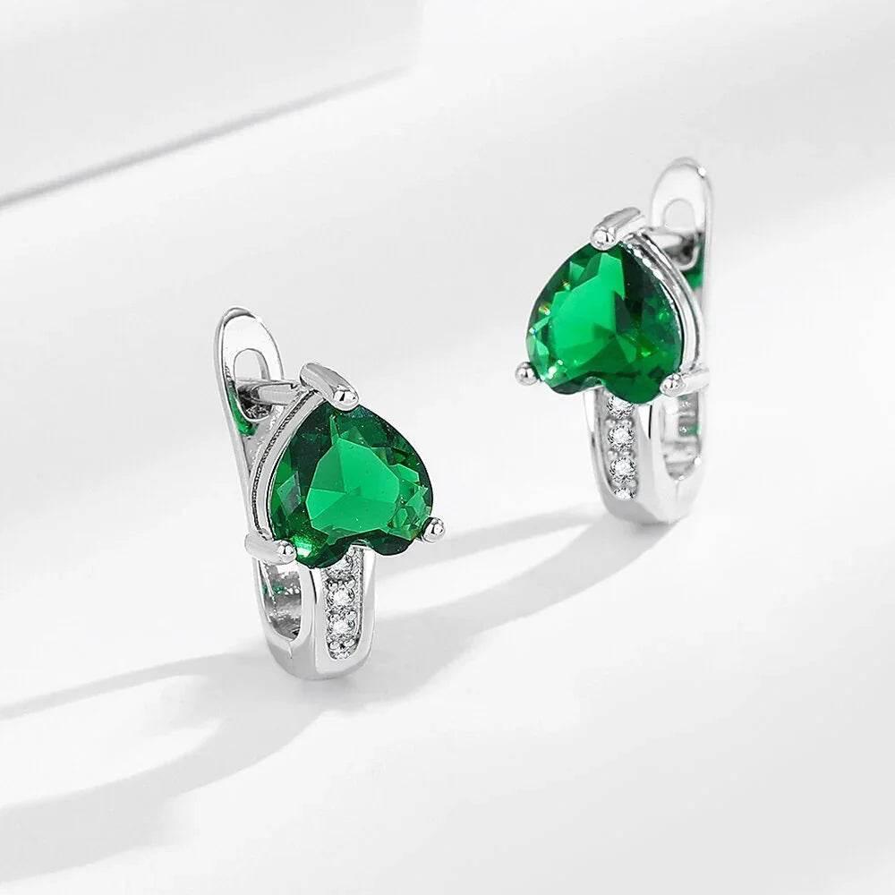 Heart Zircon Ear Clip for Women – Love Inspired - ZA-Zola