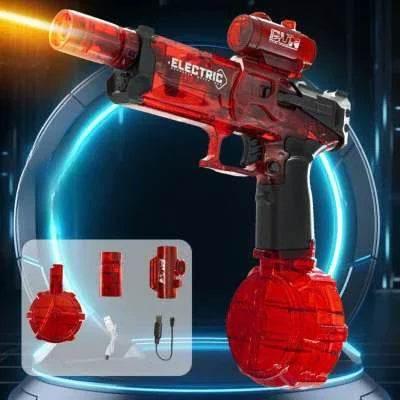 Fire Rat Full-Automatic Light-Up Water Gun – Long Range Electric Water Pistol for Kids - ZA-Zola