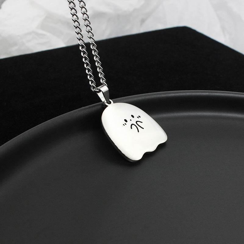ZA-Zola Cute Ghost Couple Necklace Gift - ZA-Zola