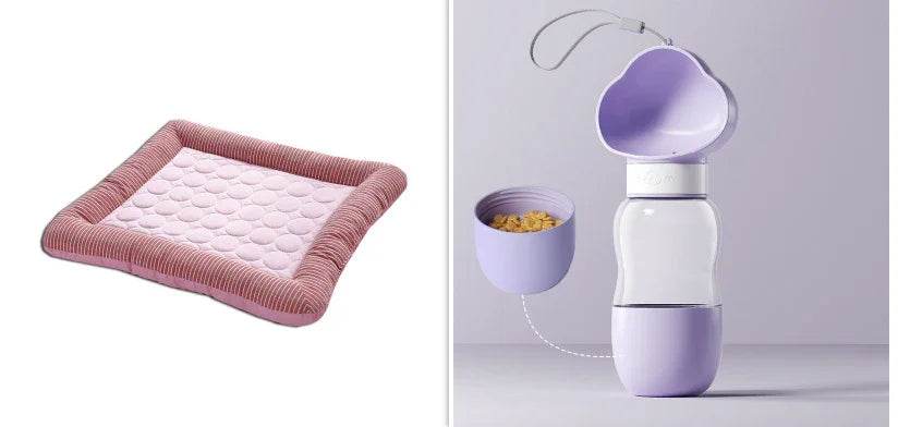 Soft Ice Silk Pet Cooling Bed Mat for Summer - ZA-Zola