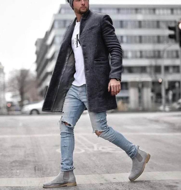 Fashionable Solid Color Long Warm Coat for Winter - ZA-Zola