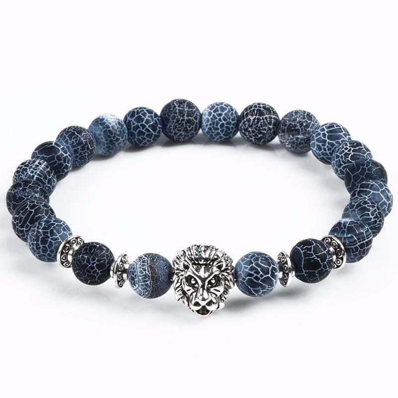 Bold Lion Stone Bracelet for Strength & Style - ZA-Zola