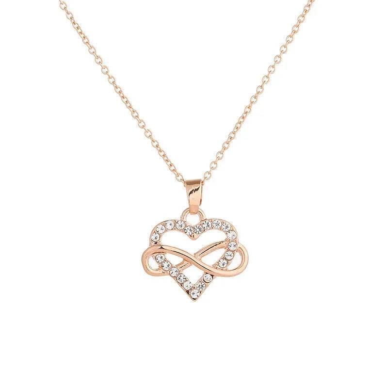 Shop Unlimited Love Necklace – Perfect Valentine Gift! - ZA-Zola