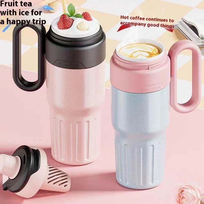 780ml Gradient Thermal Cup with Lid & Straw - ZA-Zola