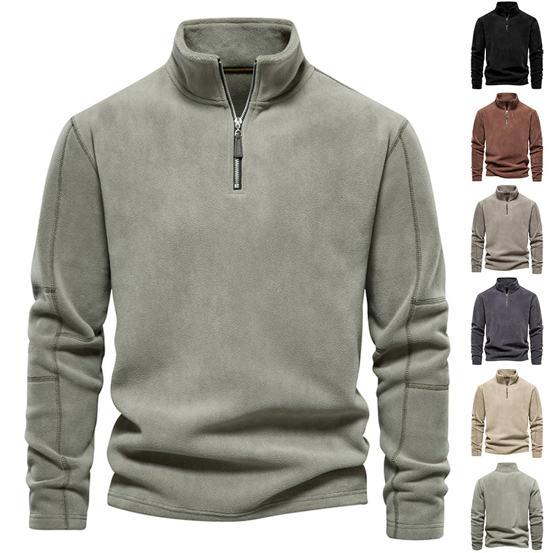 Men’s Fleece Zipper Sweatshirt | ZA-Zola