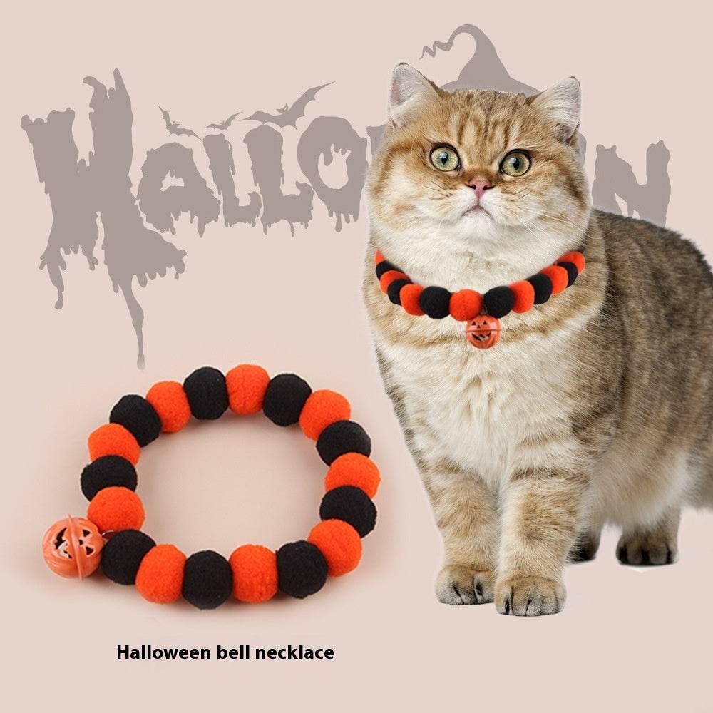 ZA-Zola Halloween Naughty Cat Pumpkin Collar - ZA-Zola